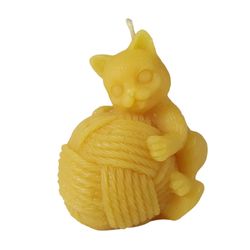 Aspinaworld Formkerze Bienenwachskerze - Katzen Kerze günstig online kaufen