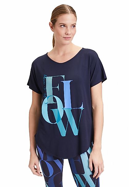 Betty Barclay Kurzarmshirt "Damen Oversize-Shirt mit V-Ausschnitt" 1 Stk. t günstig online kaufen