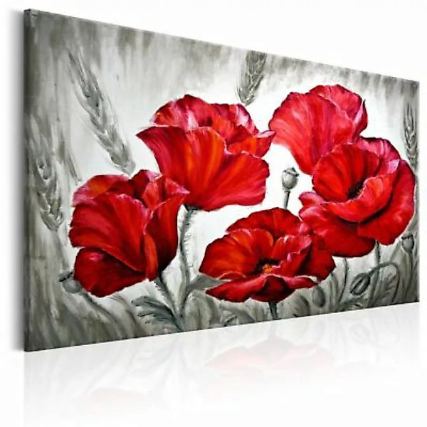artgeist Wandbild Poppies in Wheat rot-kombi Gr. 60 x 40 günstig online kaufen