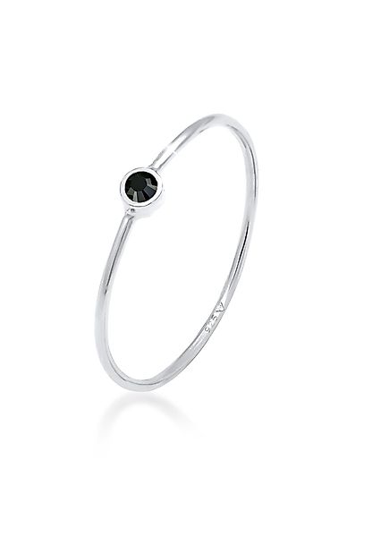 Elli Fingerring Stacking Basic Kristalle 925 günstig online kaufen