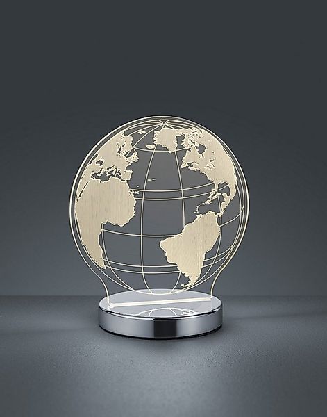 Reality Leuchten LED Tischleuchte Globe, Farbwechsel, LED fest integriert, günstig online kaufen