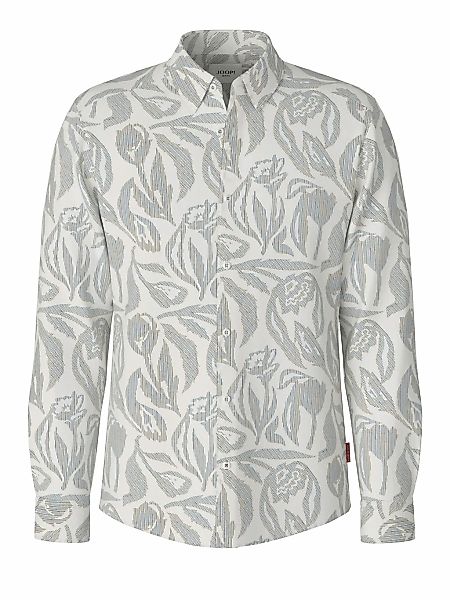 Joop Jeans Langarmhemd "Hansen" mit Allover-Print günstig online kaufen