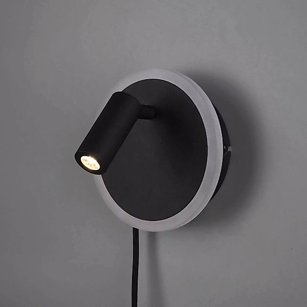 LED-Wandleuchte Jordan, zweiflammig, schwarz günstig online kaufen