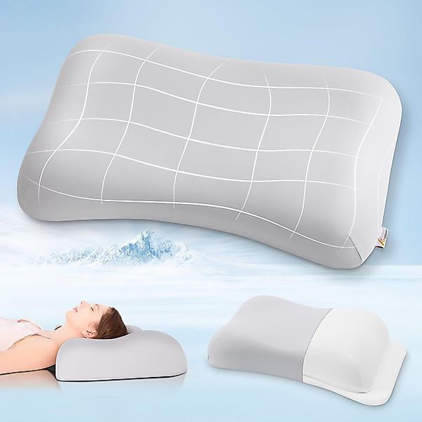 Elegear Nackenstützkissen orthopädisches kissen, 60X40cm kopfkissen günstig online kaufen