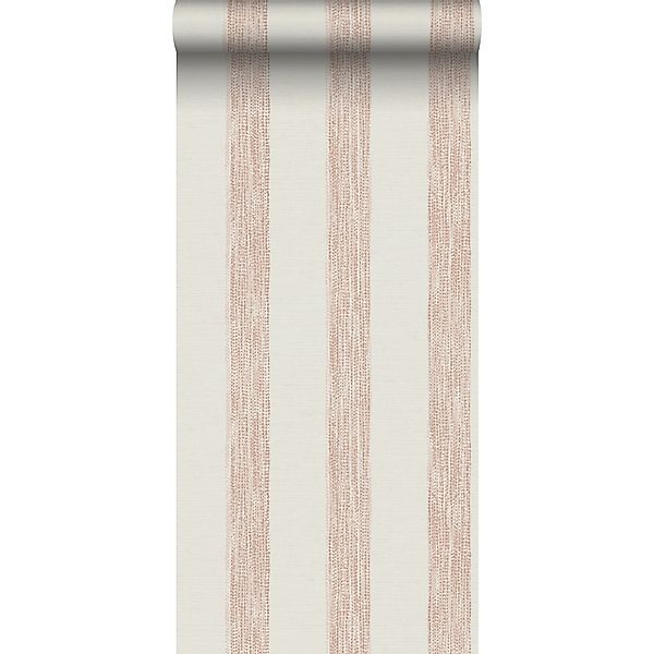 Sanders & Sanders Tapete Gemalte Streifen Rosa Und Weiß 53 Cm X 1005 M 6407 günstig online kaufen