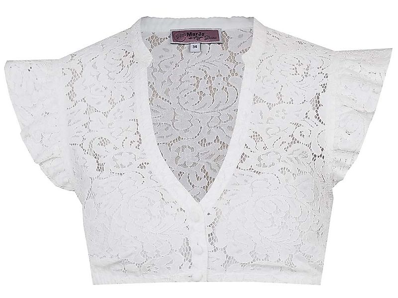 MarJo Dirndlbluse Dirndlbluse Segnitz Flügelarm ecru günstig online kaufen