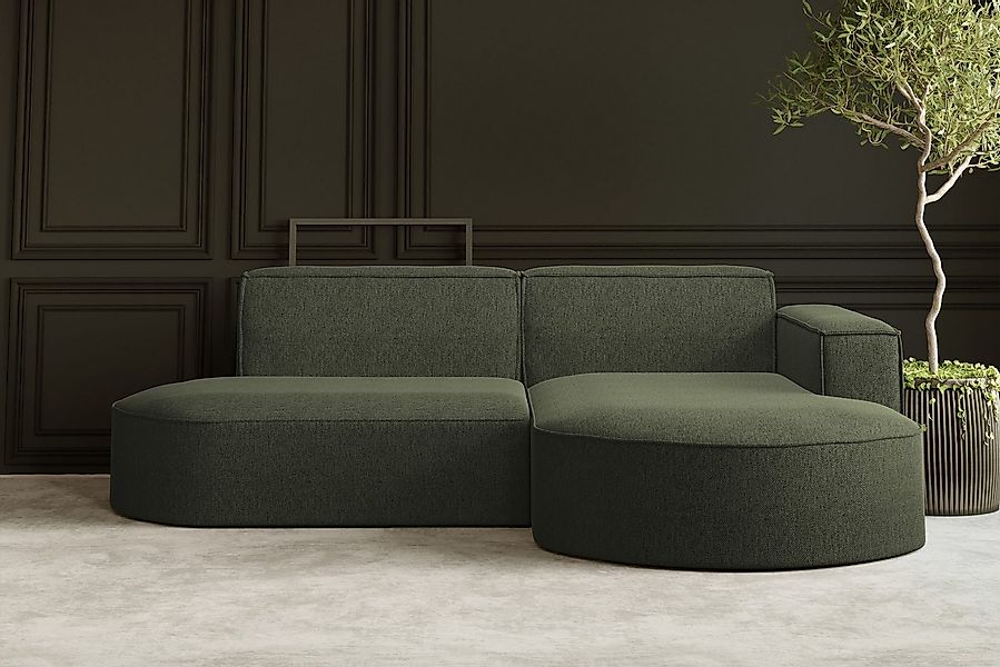Kaiser Möbel Ecksofa Designer MODENA STUDIO L stoff Cord, Verita,Boucle, Ec günstig online kaufen