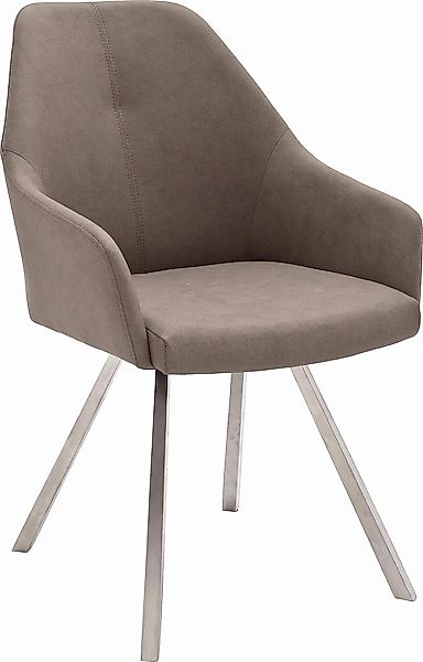 MCA furniture 4-Fußstuhl »Madita A-eckig«, (Set), 2 St., Kunstleder, Stuhl günstig online kaufen