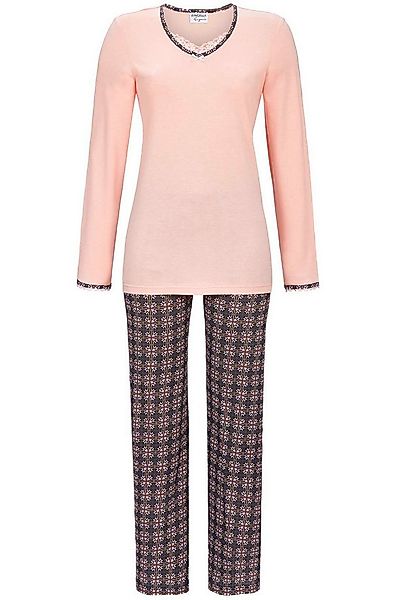 Ringella Pyjama RINGELLA mit Spitze 'Mandala' 4561201, Apricot günstig online kaufen
