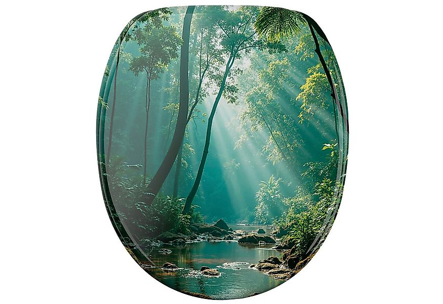 Sanilo WC-Sitz Rainforest, mit Absenkautomatik, hochwertig & modern, univer günstig online kaufen