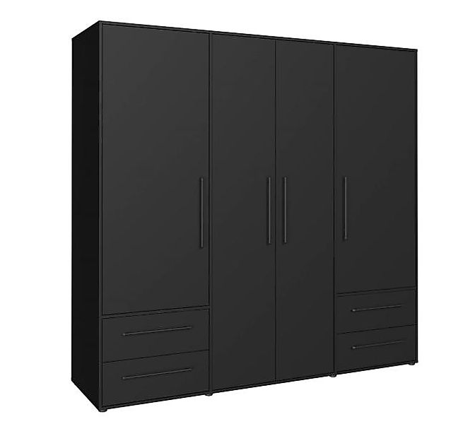 FORTE Kleiderschrank "Mokkaris,Topseller, zeitloses Design, 3–4 Türen, Made günstig online kaufen