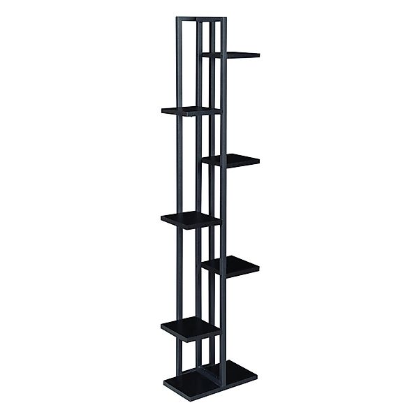 en.casa Blumenständer, Somero Pflanzenregal 150x34x21cm, Schwarz günstig online kaufen