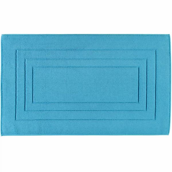 Vossen Badematten Feeling - Farbe: turquoise - 5570 - 67x120 cm günstig online kaufen