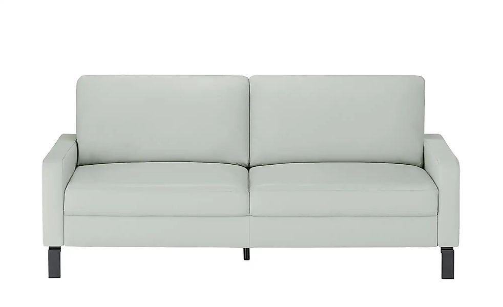 Max Schelling Ledersofa mit Winkelfüßen Maximum ¦ grau ¦ Maße (cm): B: 184 günstig online kaufen