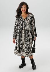 Aniston PLUS Sommerkleid im Folklore-Look - NEUE KOLLEKTION günstig online kaufen