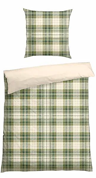 Schiesser Wendebettwäsche »Morris aus weicher Baumwolle in eleganter Optik« günstig online kaufen