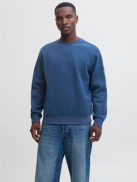 Jack & Jones Sweatshirt JCOPOINT SWEAT BADGE CREW NECK BF günstig online kaufen