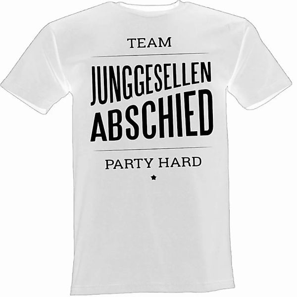 Lustige & Witzige T-Shirts T-Shirt T-Shirt Junggesellenabschied Fun-Shirt P günstig online kaufen