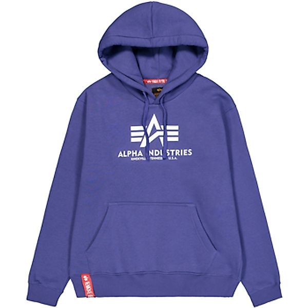 Alpha Industries  Sweatshirt Basic Hoodie - night purple günstig online kaufen