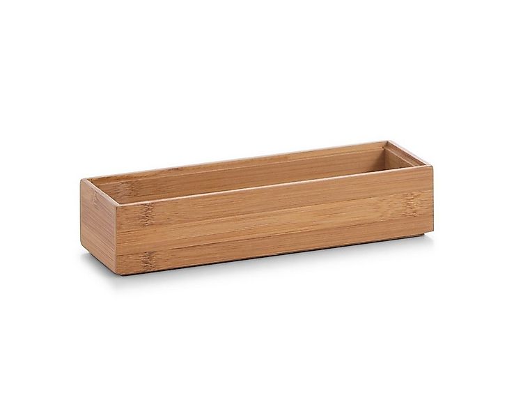 Zeller Present Aufbewahrungskorb Ordnungsbox, Bambus, 23 x 7,5 x 5 cm günstig online kaufen