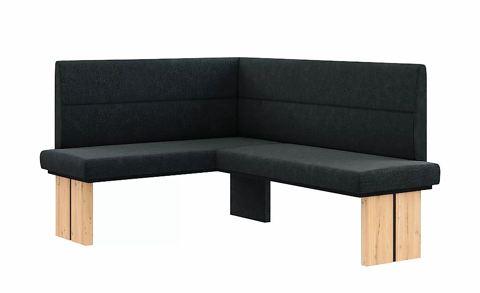 Eckbank  Pedro ¦ schwarz ¦ Maße (cm): B: 150 H: 83 T: 185.0 Bänke > Eckbänk günstig online kaufen