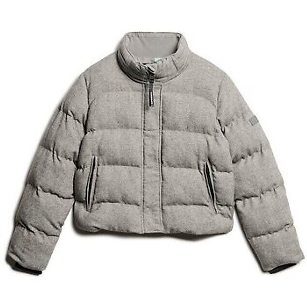 Superdry  Daunenjacken Doudoune droite en tweed femme günstig online kaufen