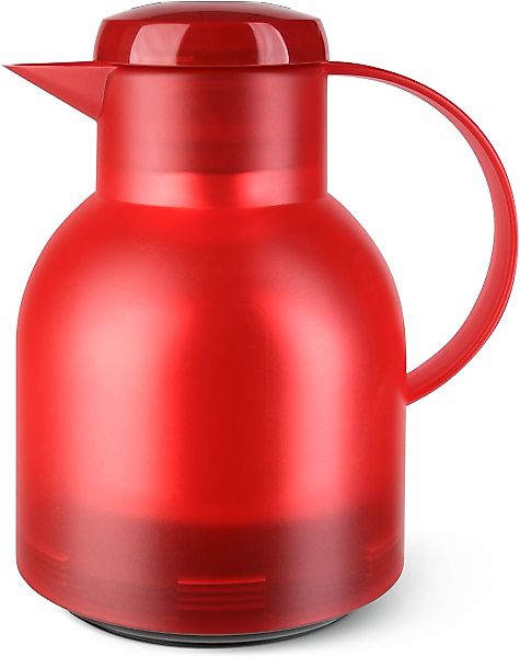Emsa Isolierkanne "Samba" 1 l zeitloses Design, einfacher Knopfdruck, 24h k günstig online kaufen