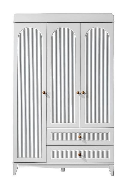 JVmoebel Kleiderschrank Kleiderschrank Weiß Elegantes Schlafzimmer Design M günstig online kaufen