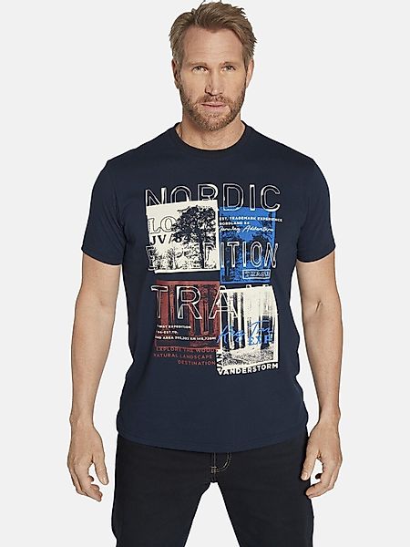 Jan Vanderstorm T-Shirt TANDRUP aus luftiger günstig online kaufen