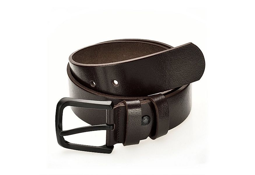 Gelverie Ledergürtel Herren Ledergürtel Dunkelbraun GG-104 günstig online kaufen