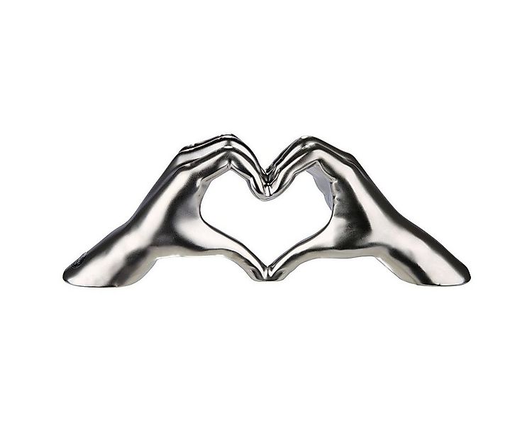 GILDE Dekofigur Indoor - Gilde Keramik Hand Heart (Herz) günstig online kaufen