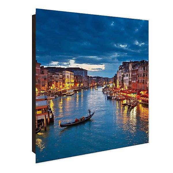 Banjado Großer Schlüsselkasten Glas 30x30cm Schwarz Scharnier Links 50 Hake günstig online kaufen