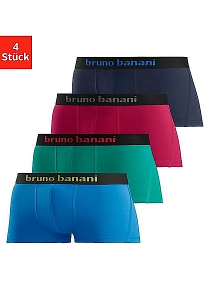 Bruno Banani Hipster (Packung, 4-St) knapp sitzende Boxershorts mit Logo We günstig online kaufen