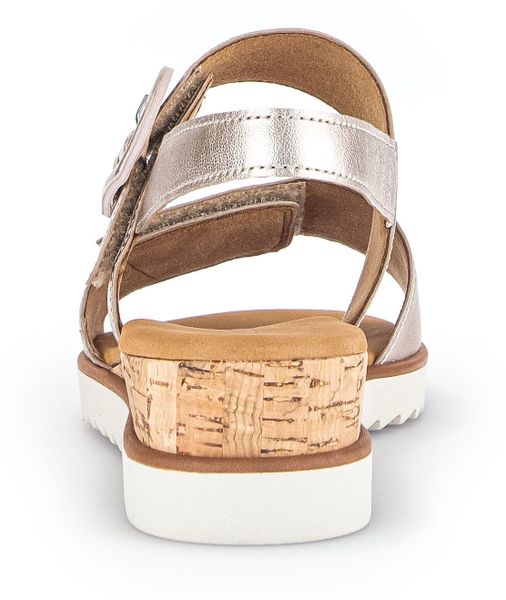 Gabor GENUA Keilsandalette, Riemchensandale, Sommerschuh, Komfortschuh günstig online kaufen