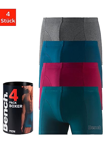 Bench. Boxer "Boxershorts für Herren" Dose, 4 Stk. Unterhosen in der Dose m günstig online kaufen