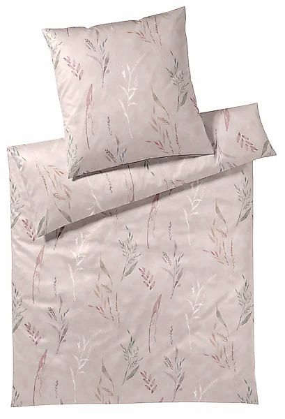 Elegante Bettwäsche "Ensemble" 2 Stk. tlg. angenehmes Hautgefühl günstig online kaufen
