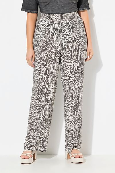 Ulla Popken Schlupfhose Hose Rose Animaldruck günstig online kaufen