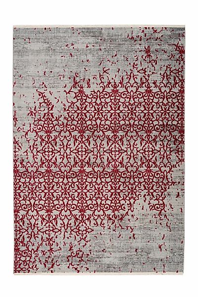 Arte Espina Flachflorteppich Baroque 200 Rot 200cm X 290cm günstig online kaufen