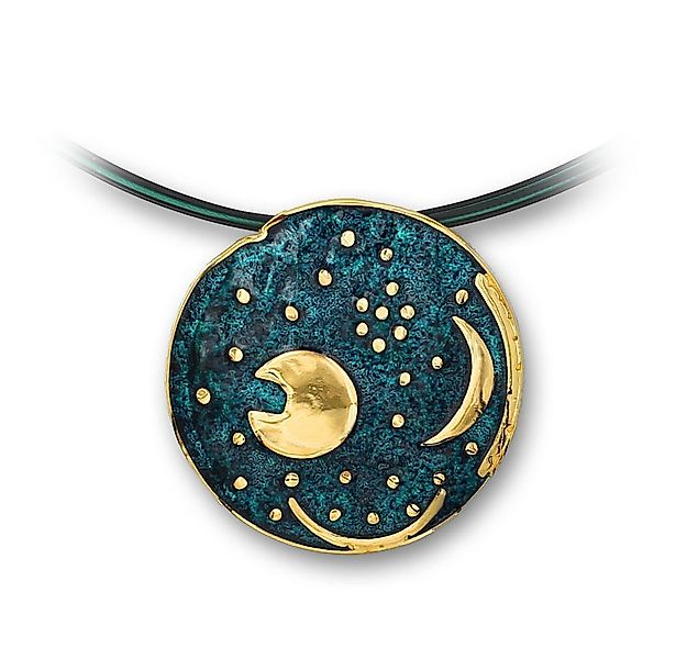 Büttner Schmuck Kette mit Anhänger Handarbeit Silber Himmelsscheibe von Neb günstig online kaufen