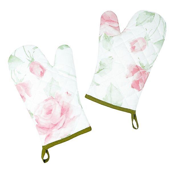 Lashuma Topfhandschuhe Rose, (Set, 2-tlg), Frauen günstig online kaufen