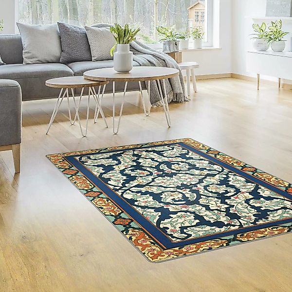 Teppich Altmodischer Blauer Teppich günstig online kaufen