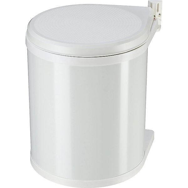 Hailo Mülleimer Compact Box 15, Stahlblech Reinweiß günstig online kaufen