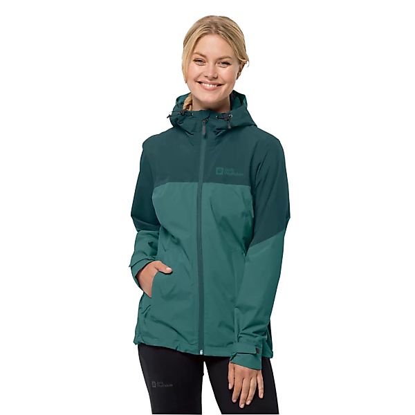 Jack Wolfskin Funktionsjacke "WEILTAL 2L JKT W", mit Kapuze, Wasserdicht, a günstig online kaufen