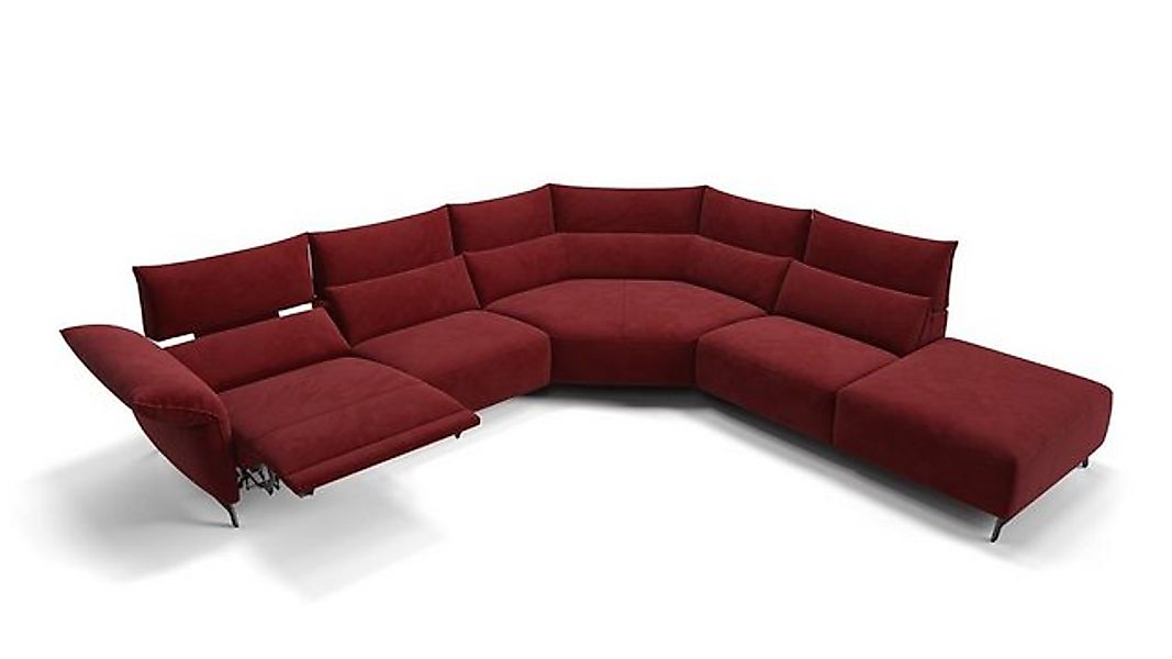 Sofanella 2-Sitzer Stoff CUNEO, Relaxsofa, Designsofa, Designer Couch, Ital günstig online kaufen