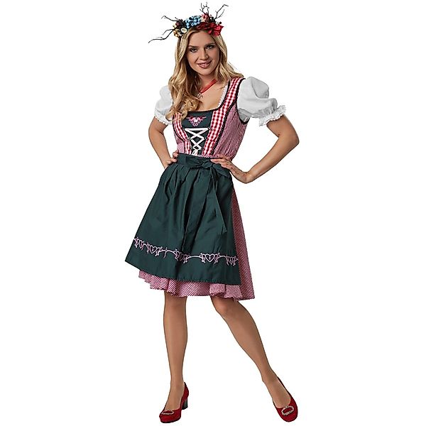 dressforfun Dirndl Frauenkostüm Mini-Dirndl Berchtesgaden Modell günstig online kaufen
