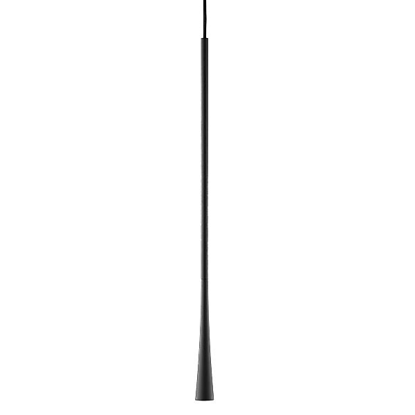 Light-Point - Drop S2 LED Pendelleuchte 3000K - schwarz/H 90cm  / Ø 4,6cm/3 günstig online kaufen