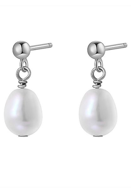 Hey Happiness Perlenohrringe Damen Tropfen, Ohrstecker mit hängender Perle, günstig online kaufen