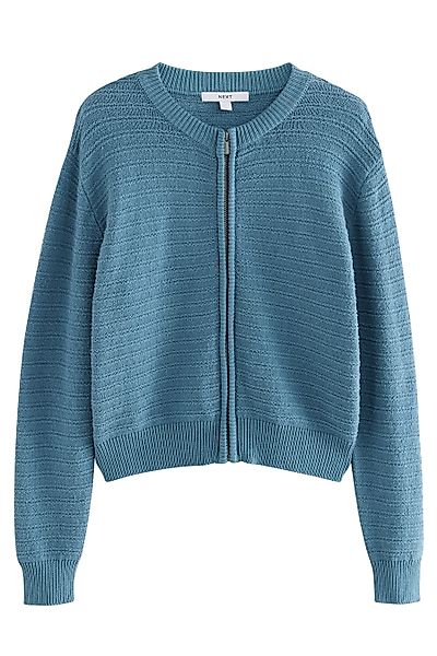 Next Bomberjacke Gestrickte Bomberjacke mit Reißverschluss günstig online kaufen