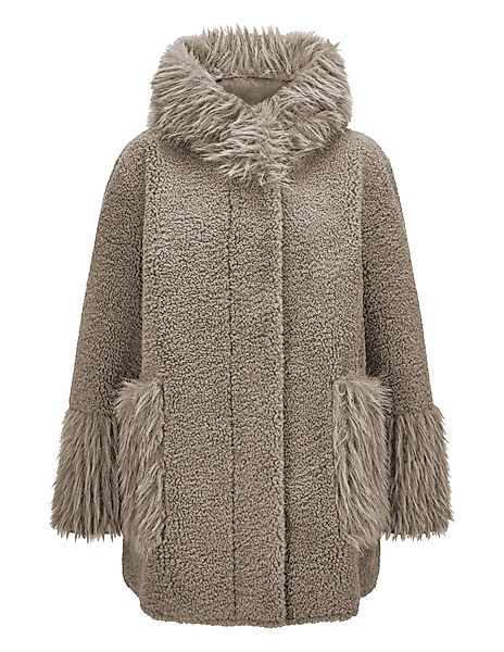 Milestone Fellimitatmantel MSPhilippa Oversized Kurzmantel aus günstig online kaufen