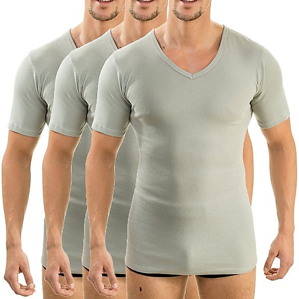HERMKO Unterziehshirt 4880 3er Pack Herren günstig online kaufen